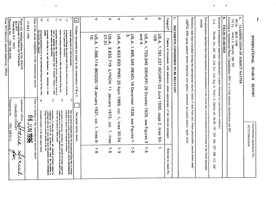Document de brevet canadien 2191087. PCT 19961122. Image 1 de 3