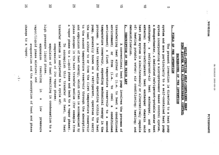 Canadian Patent Document 2191210. Description 20040510. Image 1 of 30