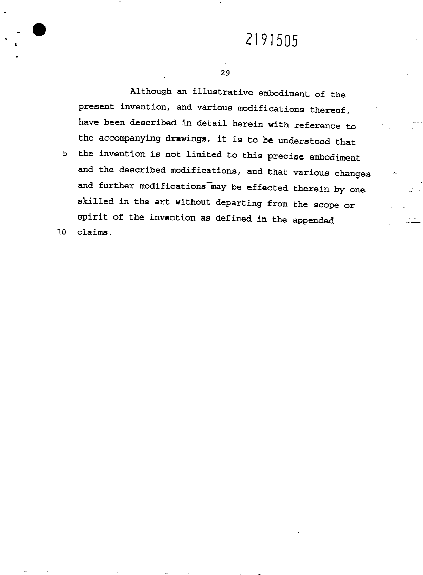 Canadian Patent Document 2191505. Description 19981217. Image 29 of 29