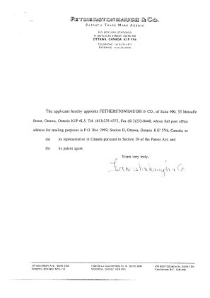 Canadian Patent Document 2192422. Correspondence 19961209. Image 1 of 1