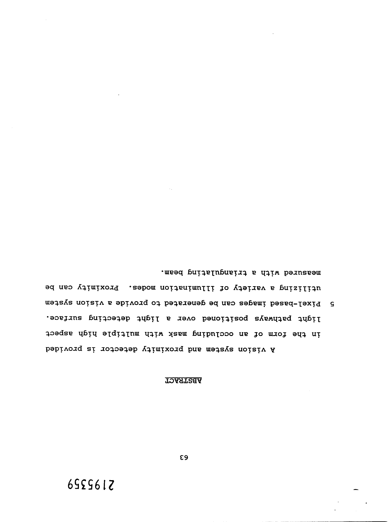 Document de brevet canadien 2195359. Abrégé 19961202. Image 1 de 1