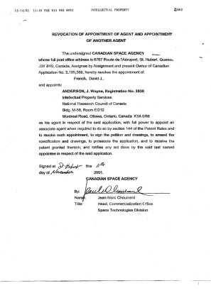 Canadian Patent Document 2195359. Correspondence 20001214. Image 2 of 4