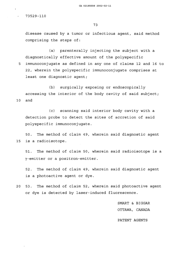 Canadian Patent Document 2195556. Prosecution-Amendment 20020211. Image 9 of 9