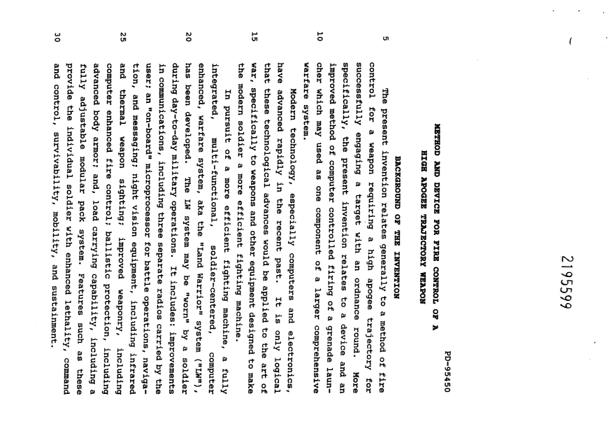 Canadian Patent Document 2195599. Description 20000726. Image 1 of 12