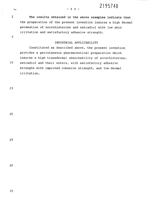 Document de brevet canadien 2195748. Description 19960208. Image 33 de 33
