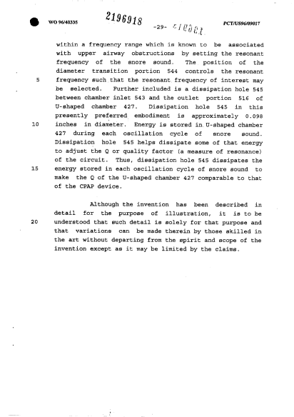 Canadian Patent Document 2196918. Description 19951219. Image 29 of 29