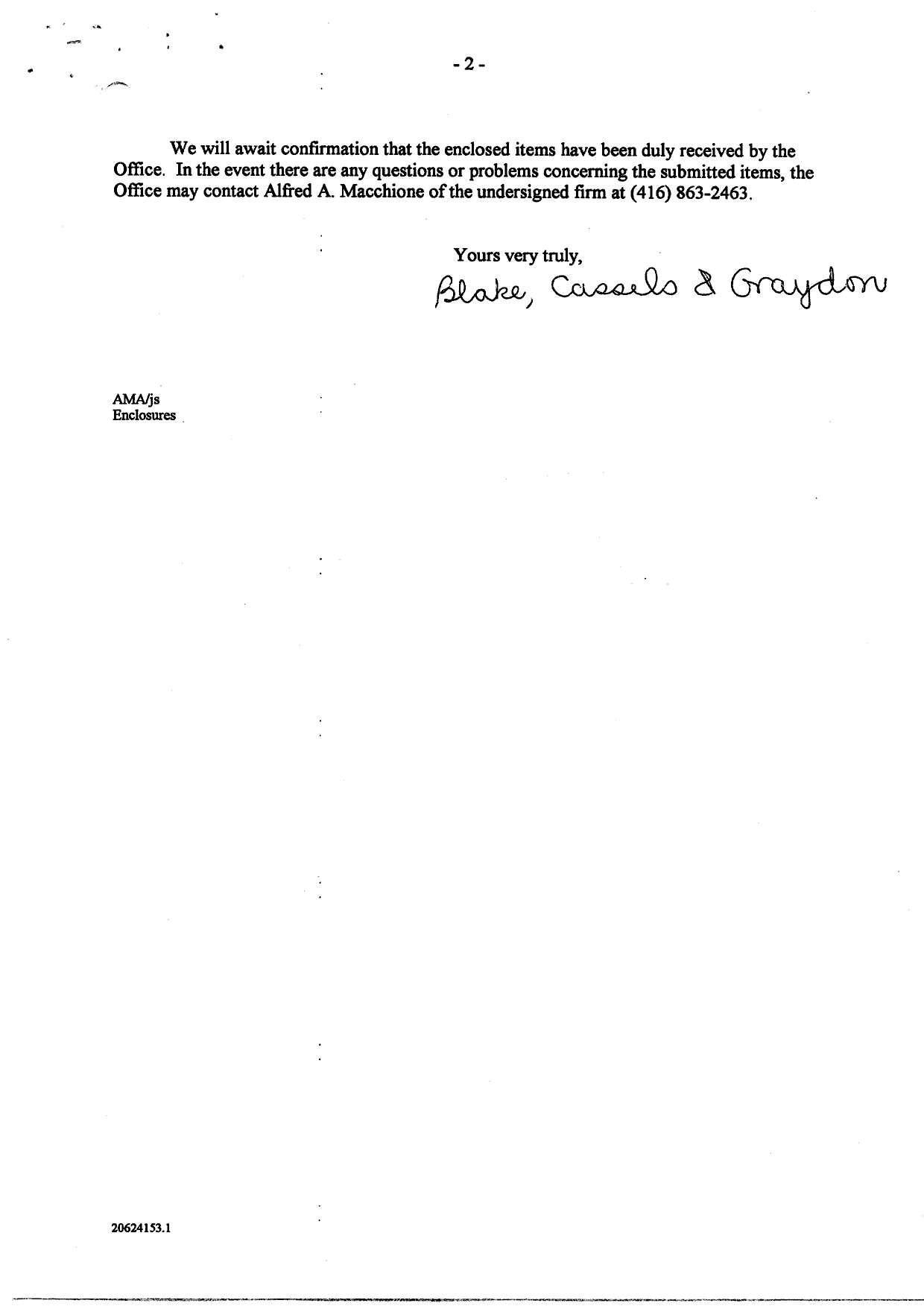 Canadian Patent Document 2197614. Prosecution-Amendment 19990513. Image 2 of 8