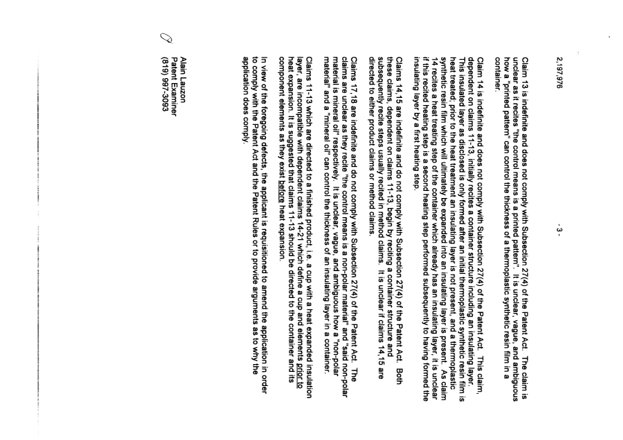 Canadian Patent Document 2197976. Prosecution-Amendment 19991223. Image 3 of 3
