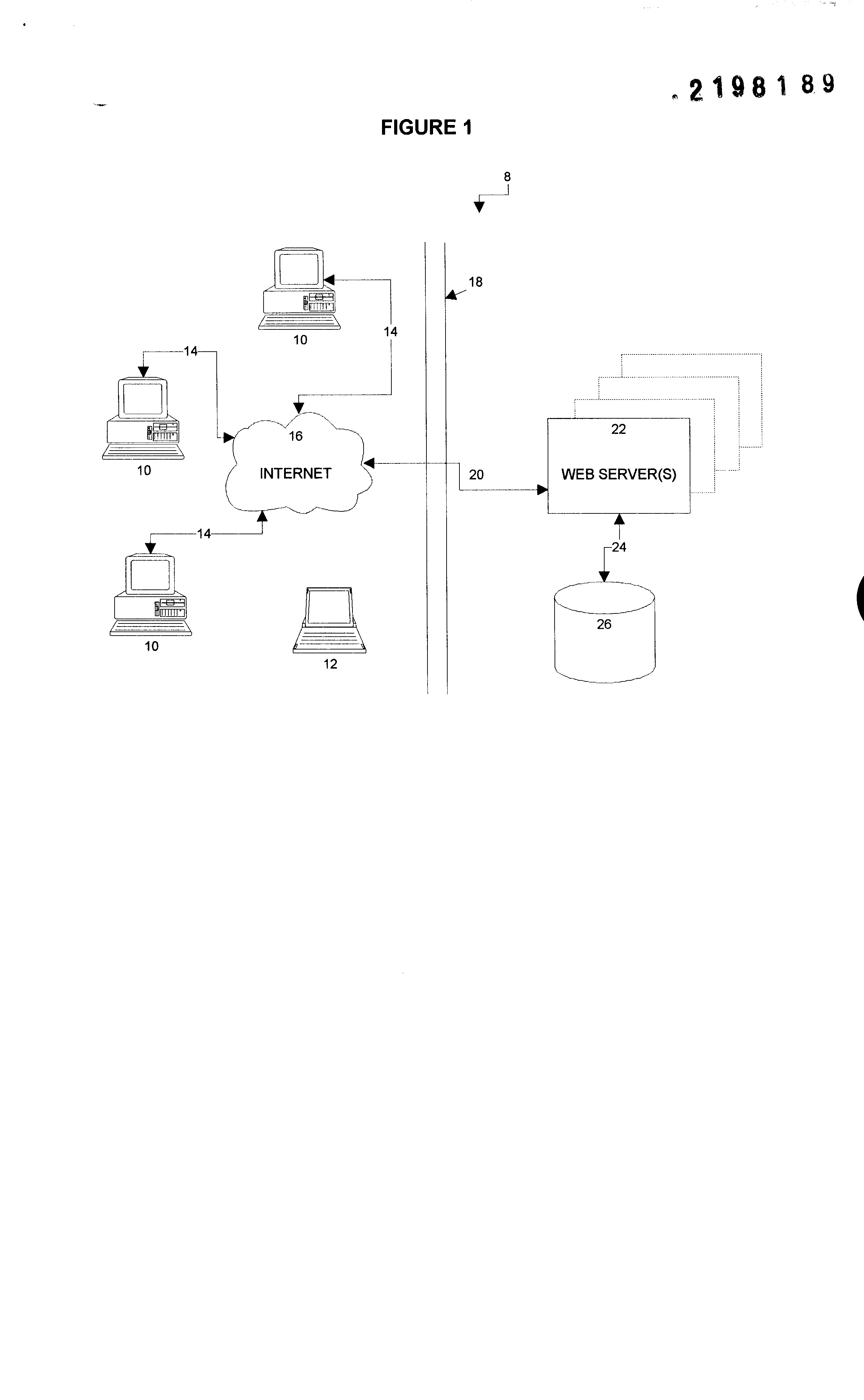 Canadian Patent Document 2198189. Drawings 19980602. Image 1 of 19