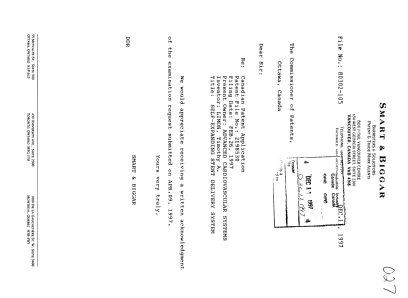 Canadian Patent Document 2198530. Prosecution-Amendment 19971211. Image 1 of 1
