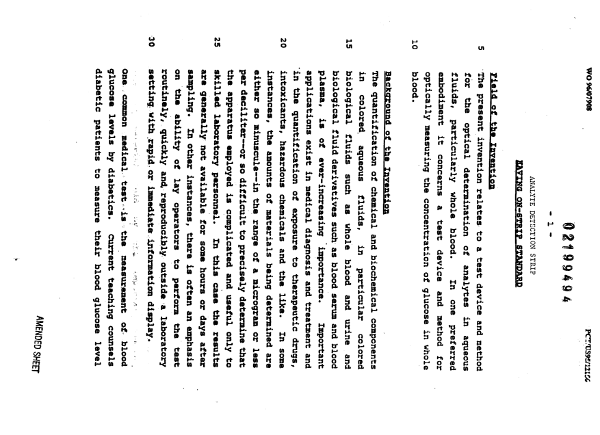 Document de brevet canadien 2199494. Description 20060915. Image 1 de 33