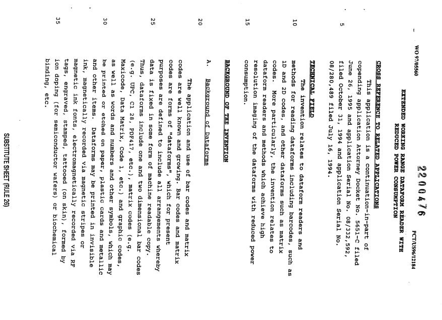 Document de brevet canadien 2200476. Description 19970319. Image 1 de 25