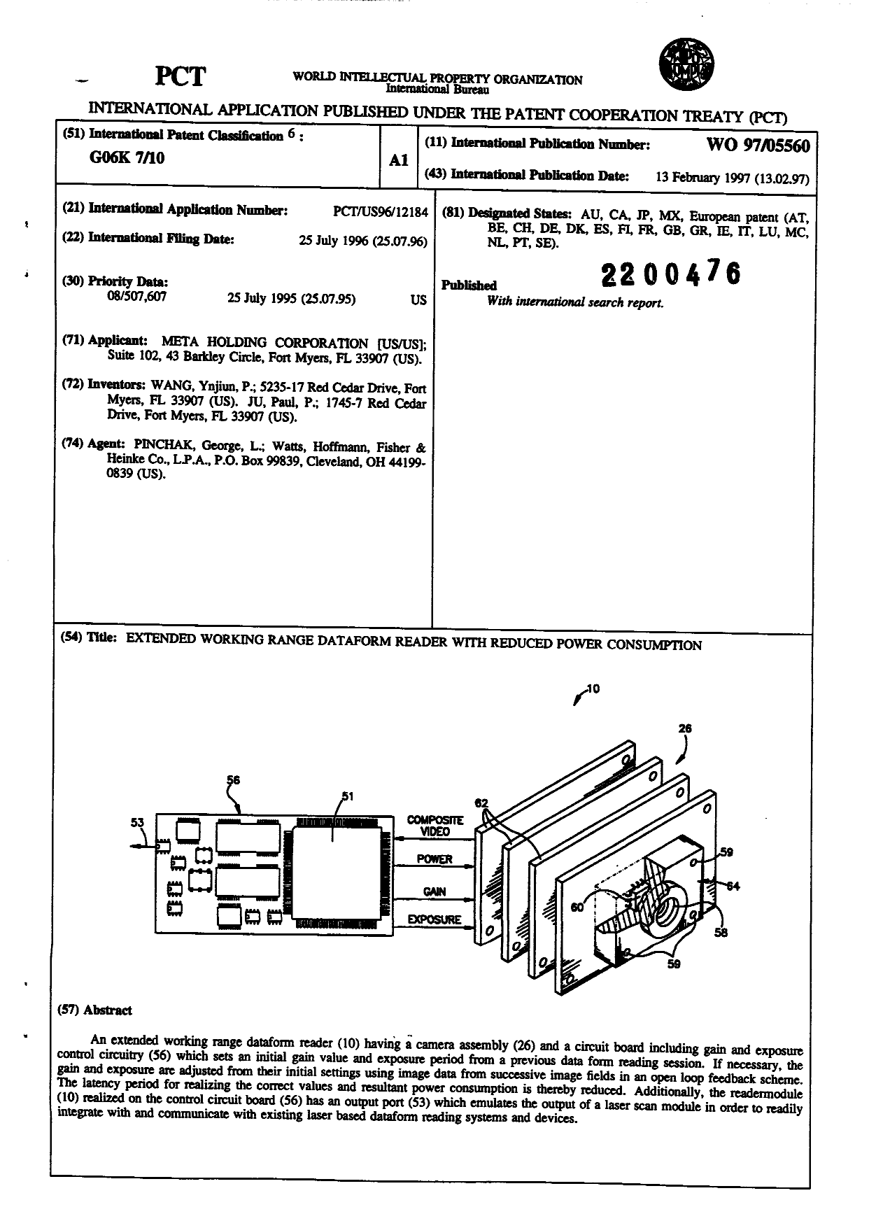 Document de brevet canadien 2200476. Abrégé 19970319. Image 1 de 1