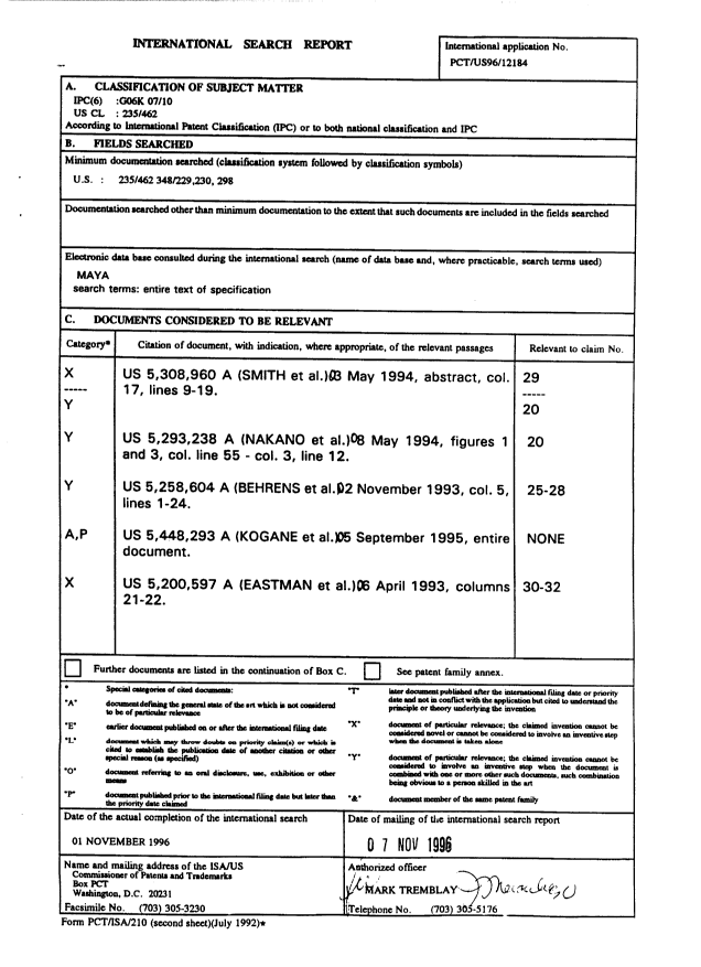 Document de brevet canadien 2200476. PCT 19970319. Image 2 de 2