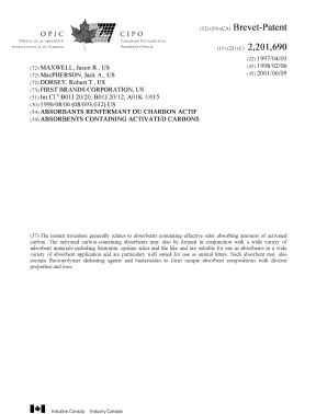 Document de brevet canadien 2201690. Page couverture 20010510. Image 1 de 1