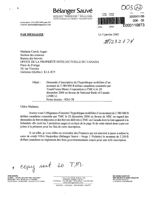 Document de brevet canadien 2201916. Cession 20050106. Image 1 de 48