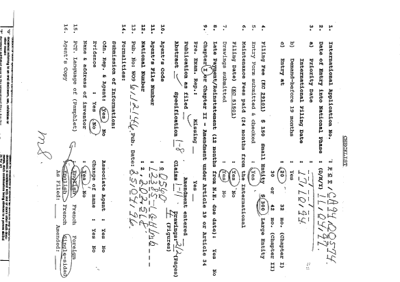 Document de brevet canadien 2202518. PCT 19970411. Image 1 de 3