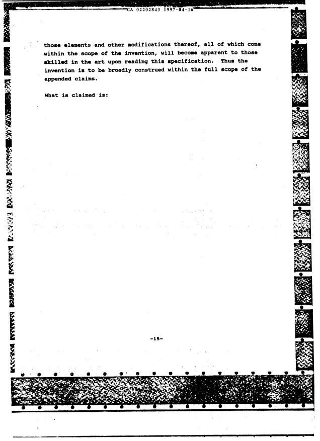 Document de brevet canadien 2202843. Description 19970416. Image 15 de 15