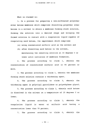 Document de brevet canadien 2205301. Revendications 19971112. Image 1 de 2