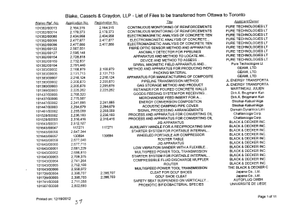 Document de brevet canadien 2205670. Correspondance 20111219. Image 2 de 12