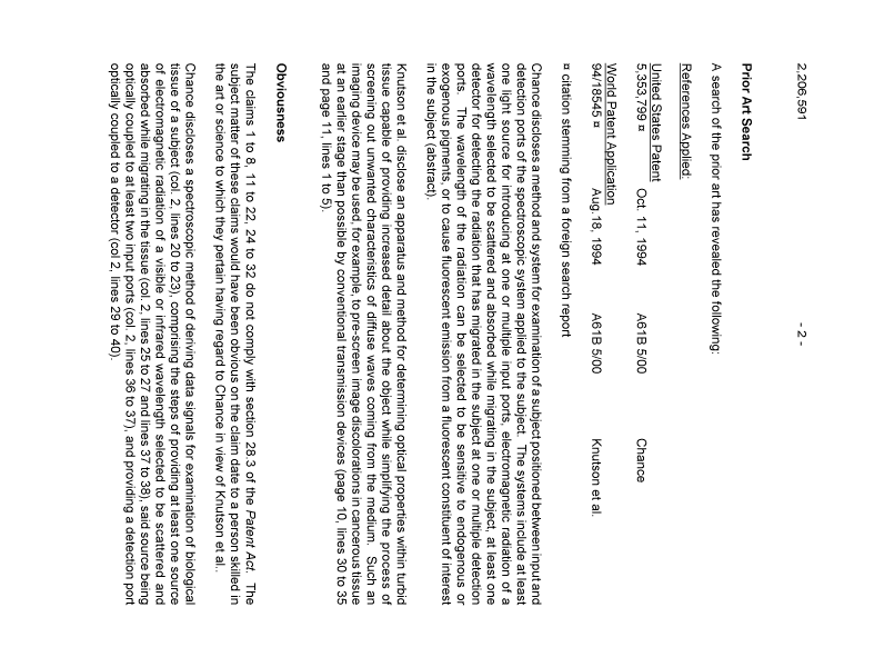 Canadian Patent Document 2206591. Prosecution-Amendment 20060310. Image 2 of 4