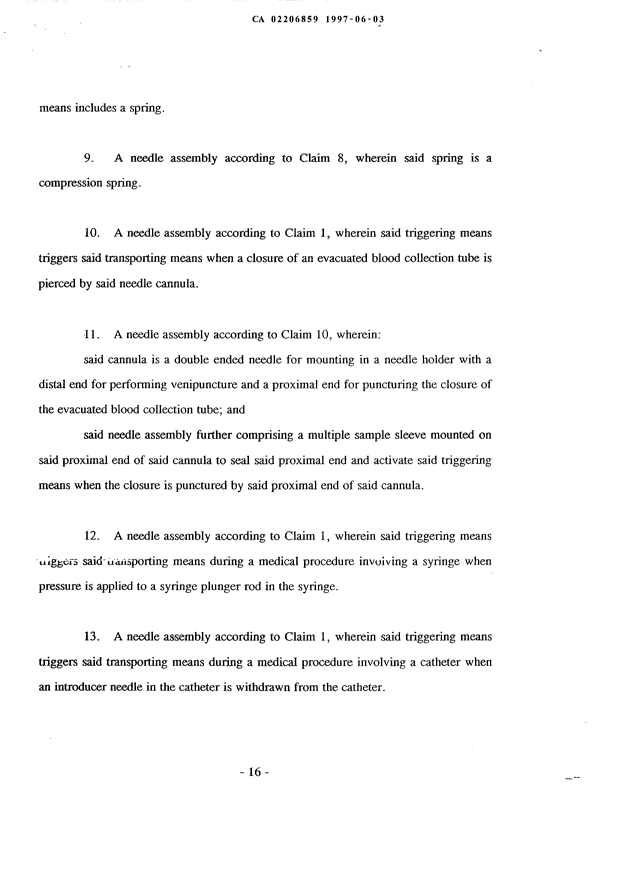 Document de brevet canadien 2206859. Revendications 19970603. Image 3 de 3