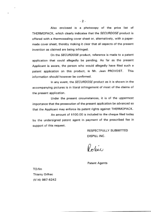 Document de brevet canadien 2207045. Poursuite-Amendment 19971217. Image 2 de 7