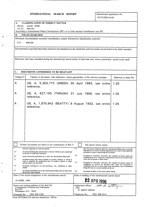 Document de brevet canadien 2207400. PCT 19970610. Image 35 de 35