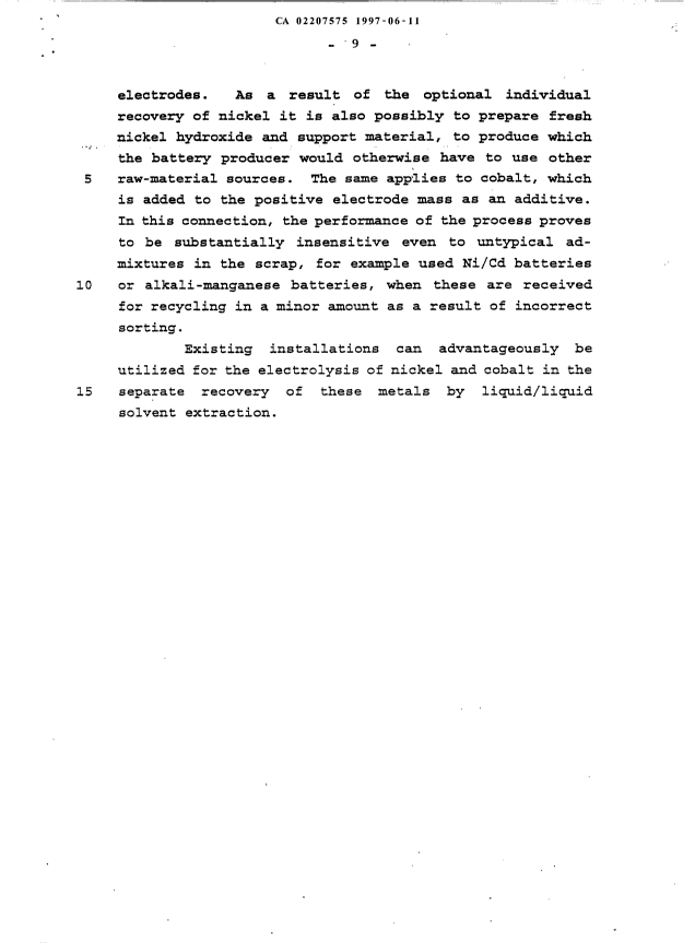 Canadian Patent Document 2207575. Description 19970612. Image 10 of 10