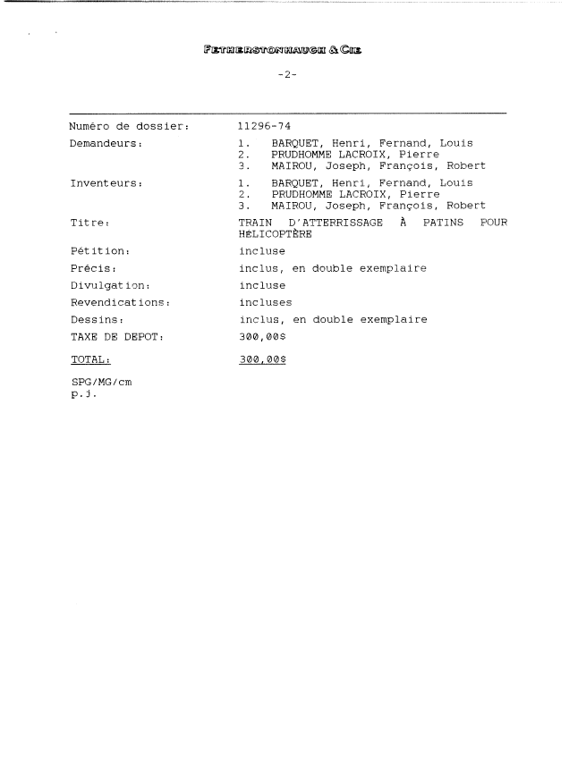 Document de brevet canadien 2207787. Cession 19970605. Image 2 de 3