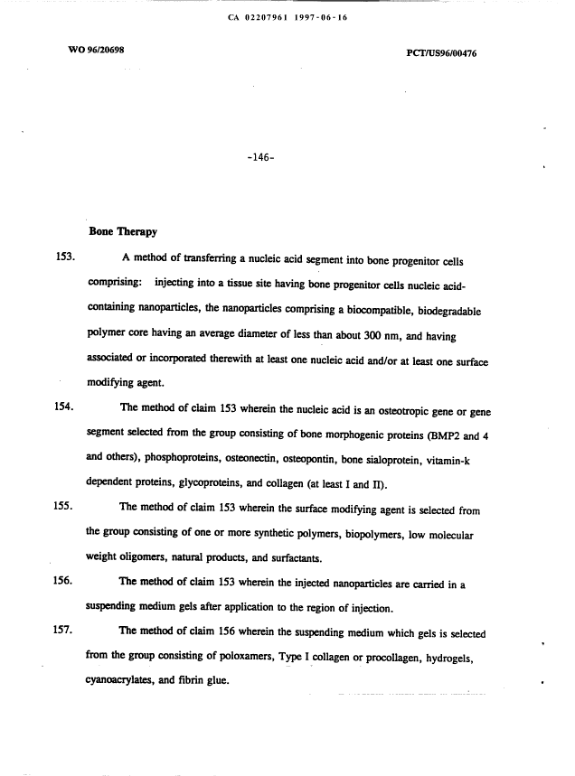 Document de brevet canadien 2207961. Revendications 19961216. Image 25 de 26