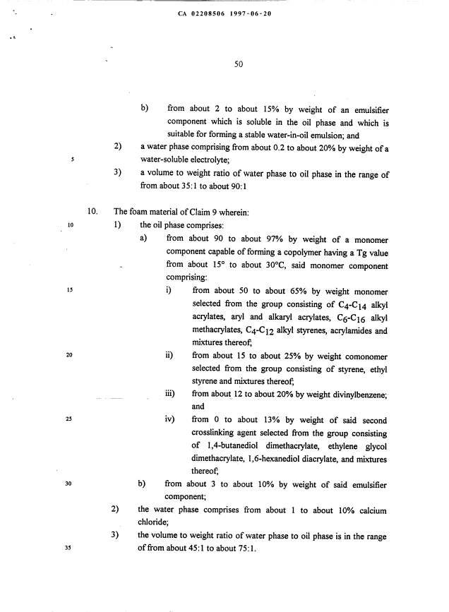 Document de brevet canadien 2208506. Poursuite-Amendment 19961220. Image 4 de 12