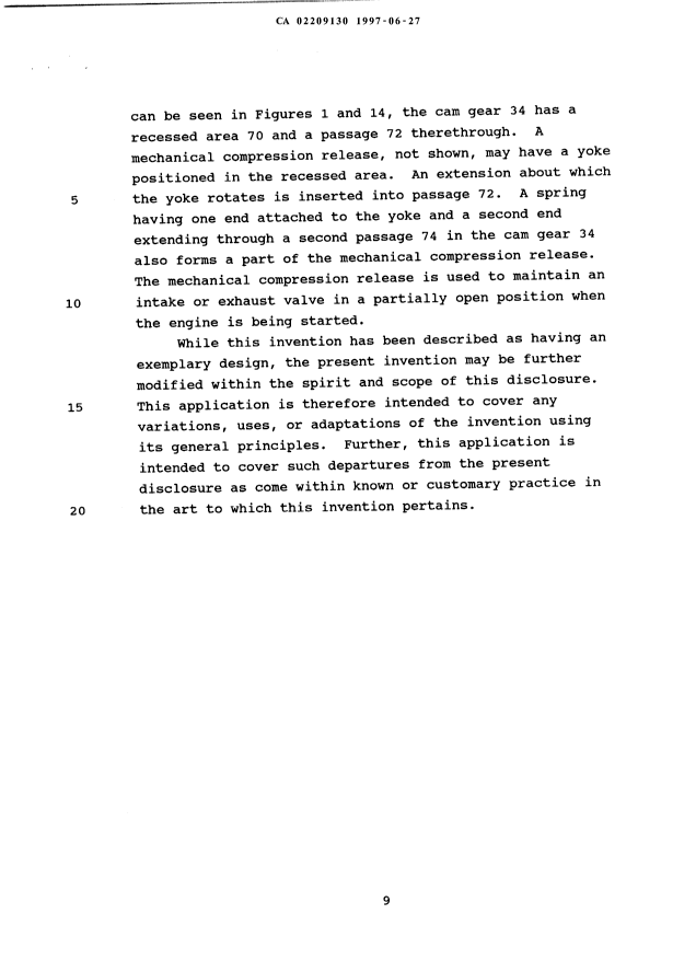 Document de brevet canadien 2209130. Description 20010213. Image 11 de 11