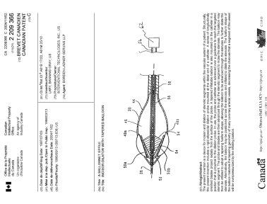 Document de brevet canadien 2209366. Page couverture 20031230. Image 1 de 1