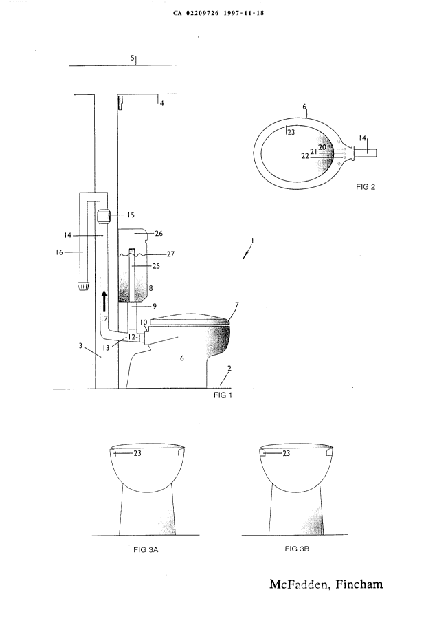 Canadian Patent Document 2209726. Drawings 19971118. Image 1 of 12