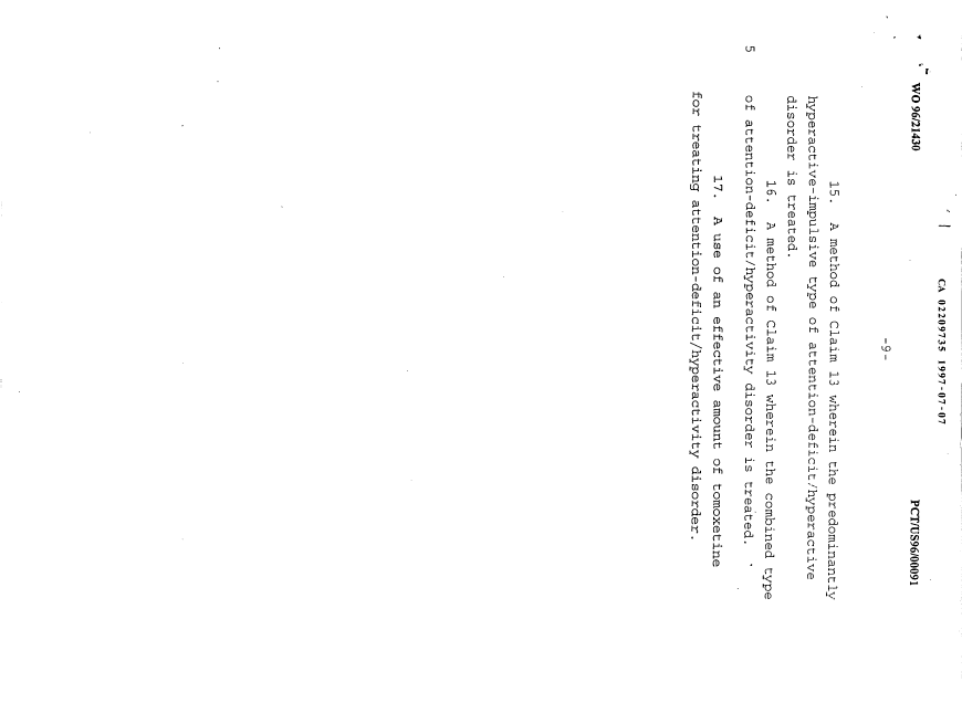 Canadian Patent Document 2209735. Prosecution-Amendment 19970707. Image 2 of 2