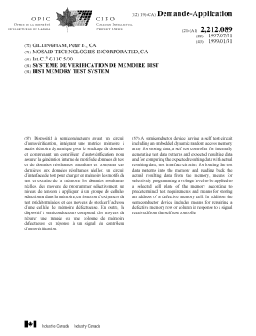 Document de brevet canadien 2212089. Page couverture 19990225. Image 1 de 1