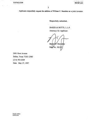 Document de brevet canadien 2212330. Cession 19971231. Image 29 de 29