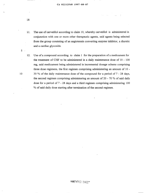 Document de brevet canadien 2212548. Revendications 19970807. Image 4 de 4