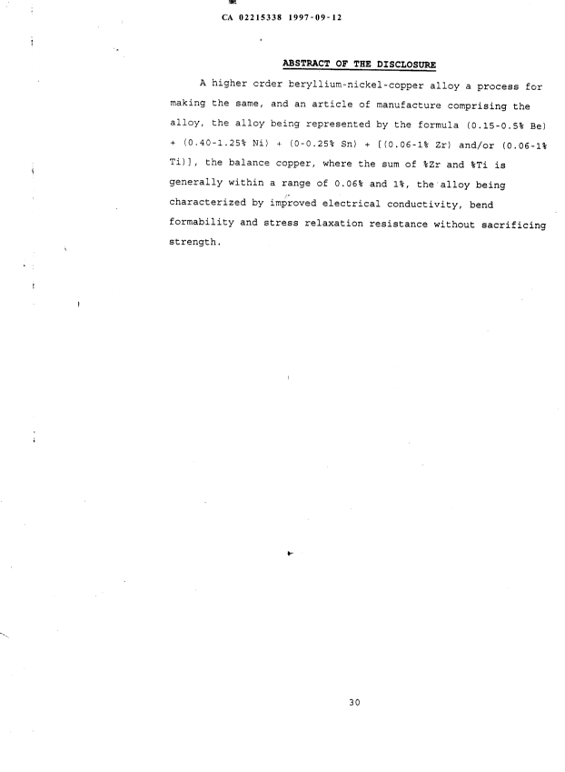 Document de brevet canadien 2215338. Abrégé 19970912. Image 1 de 1