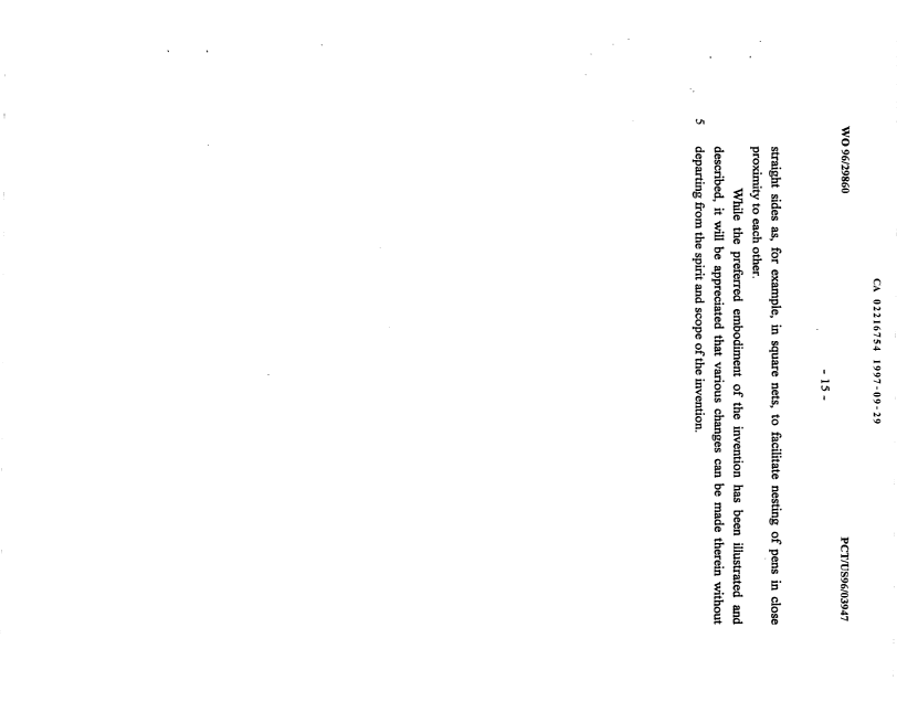 Canadian Patent Document 2216754. Description 19970929. Image 15 of 15