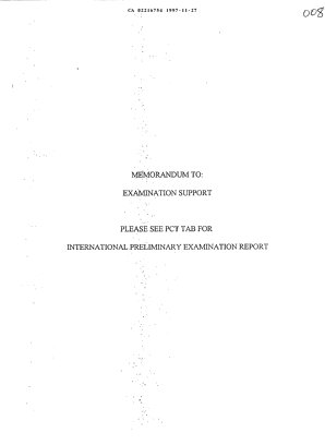 Document de brevet canadien 2216754. Poursuite-Amendment 19971127. Image 1 de 7