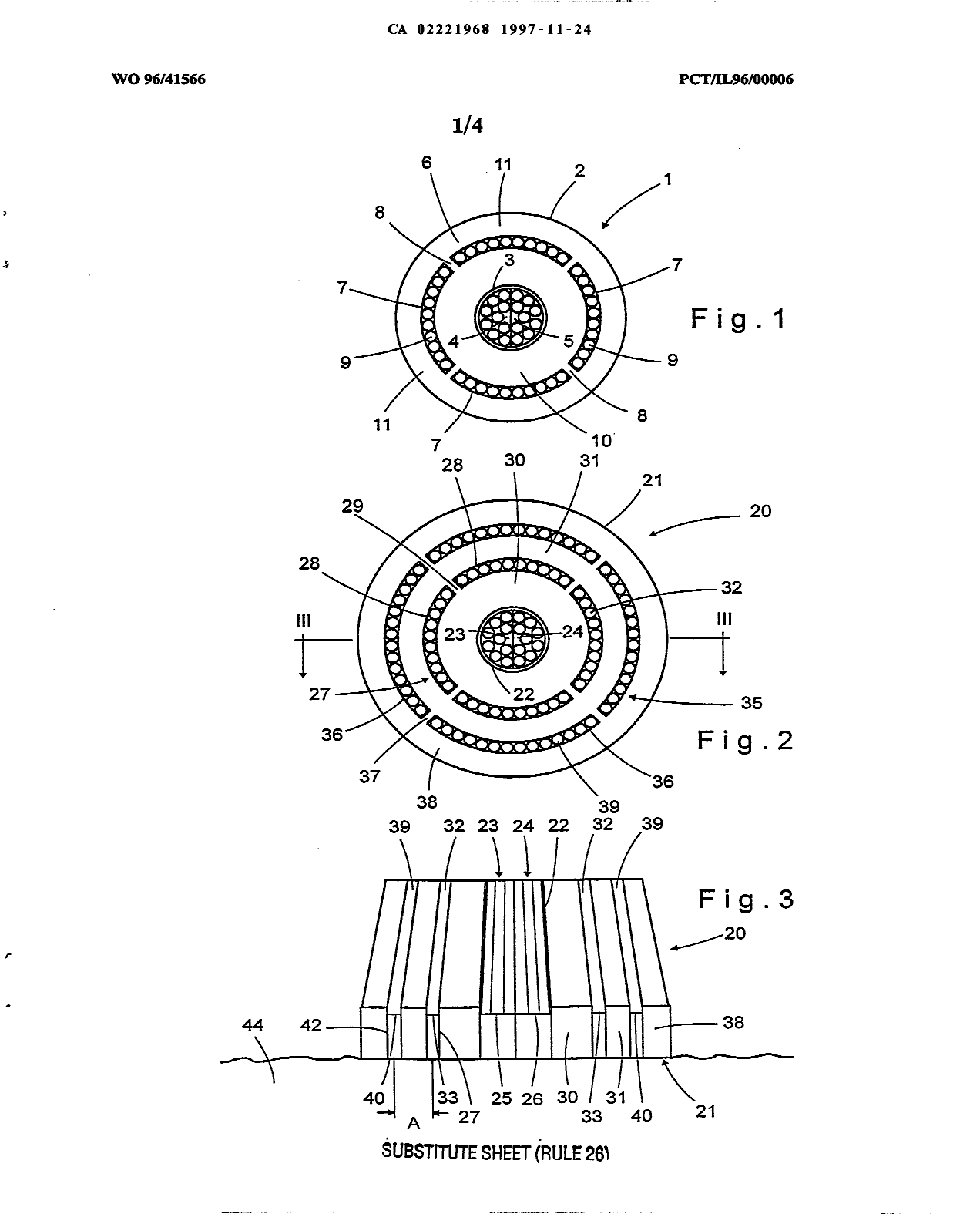 Canadian Patent Document 2221968. Drawings 19961224. Image 1 of 4