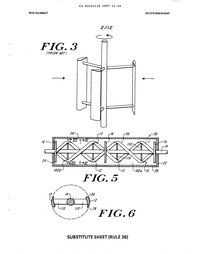 Canadian Patent Document 2222115. Drawings 19961224. Image 2 of 12