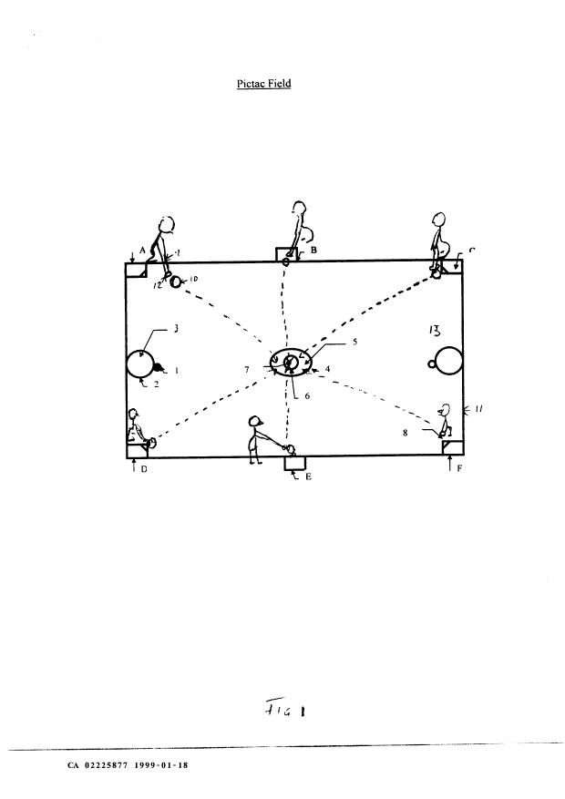 Canadian Patent Document 2225877. Drawings 19990118. Image 1 of 6