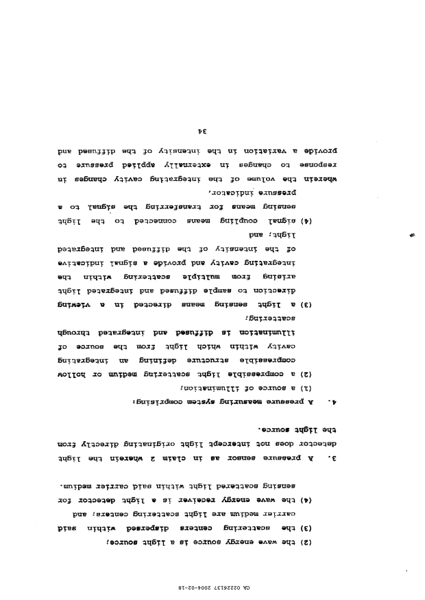 Document de brevet canadien 2226137. Poursuite-Amendment 20031218. Image 2 de 3