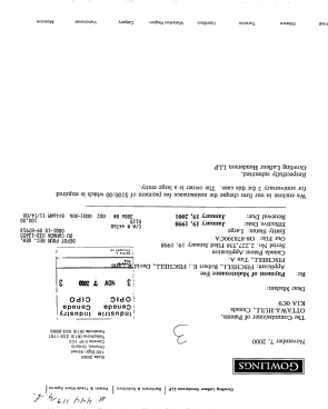 Canadian Patent Document 2227336. Fees 20001107. Image 1 of 1