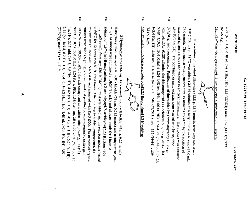 Canadian Patent Document 2227695. Description 19980123. Image 70 of 71