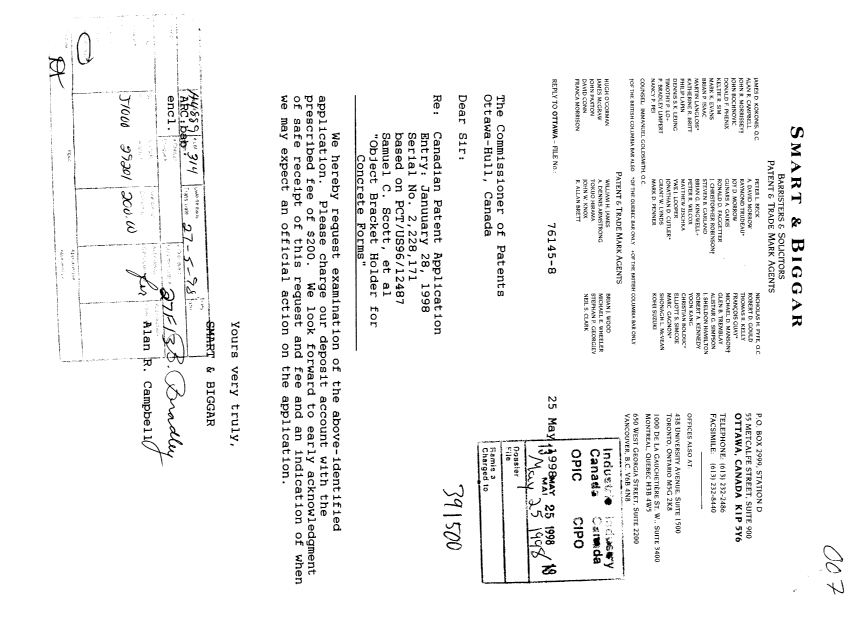 Canadian Patent Document 2228171. Prosecution-Amendment 19980525. Image 1 of 1