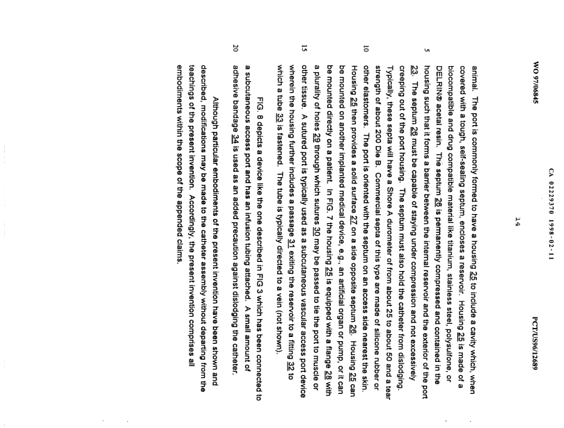 Canadian Patent Document 2229370. Description 19971211. Image 14 of 14